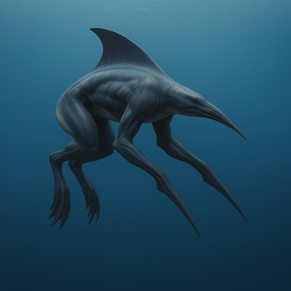 Veloxark im Wasser